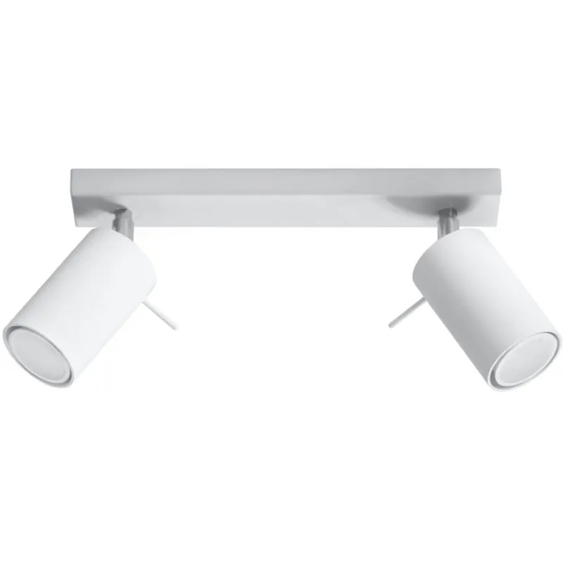 Sollux Ring 2 white ceiling light