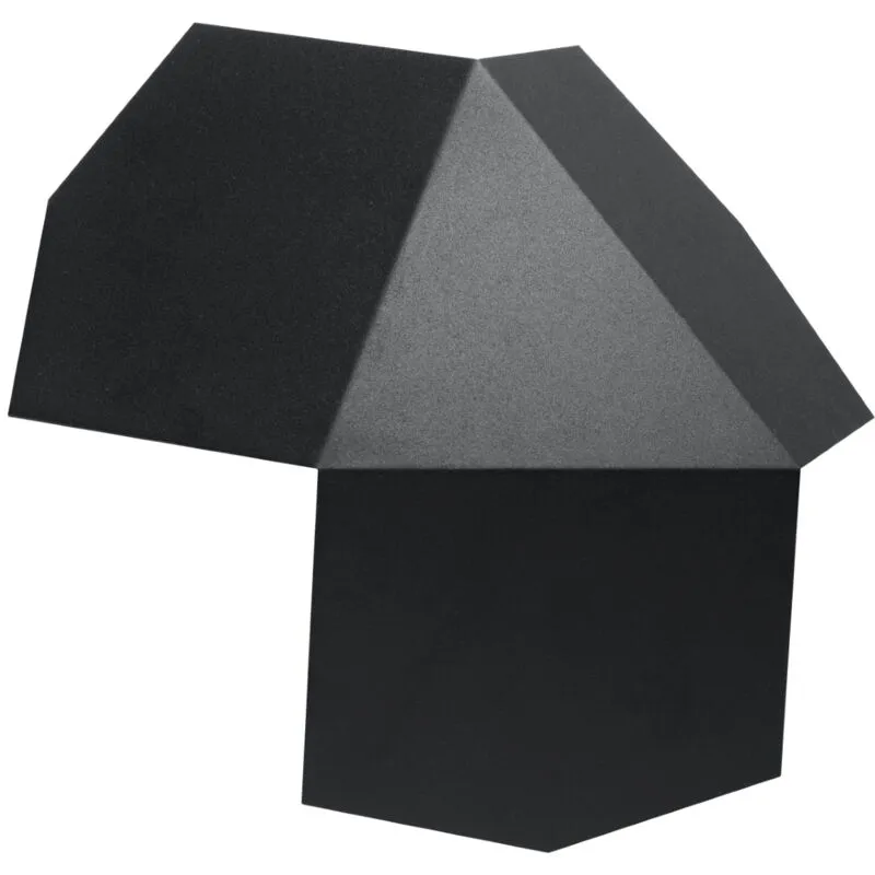 Sollux Tre black wall lamp
