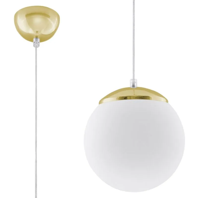 Sollux Ugo 20 gold pendant lamp