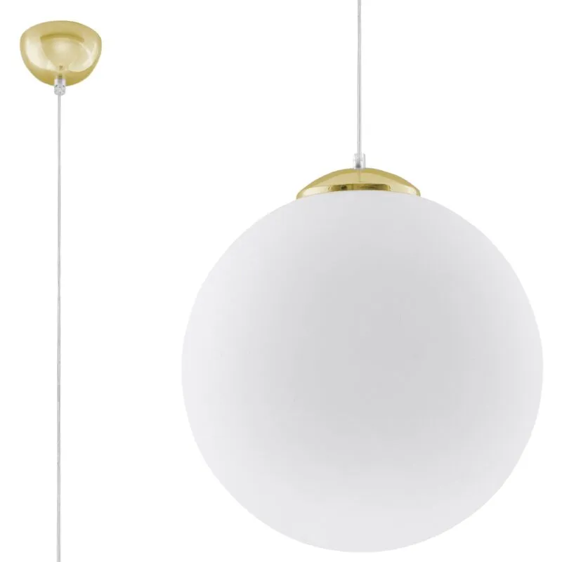 Hanging lamp Sollux Lighting Ugo 40 Blanc TU