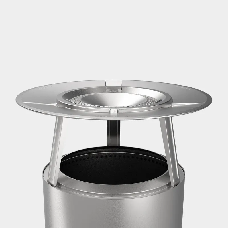 Solo Stove Firepit Deflector, Silver