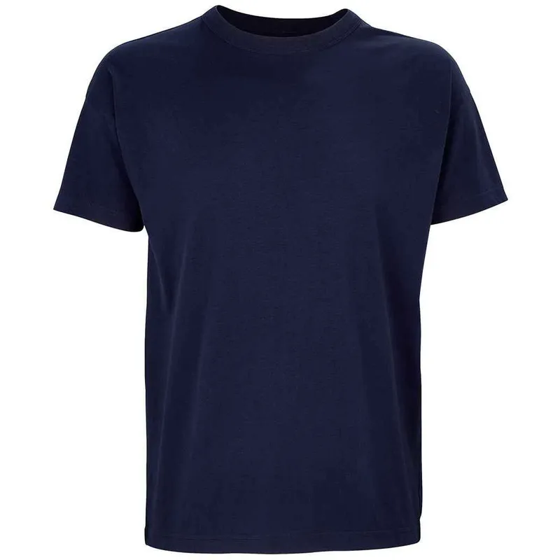 Sols Mens Boxy Organic Oversized T-Shirt (French Navy) - Size 2xl