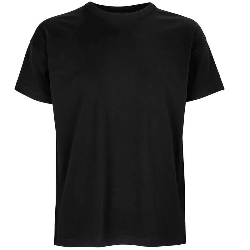 Sols Mens Boxy Organic Oversized T-Shirt (Deep Black) - Size 2xl