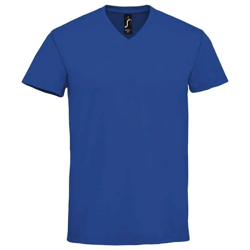 Sols Mens Imperial V Neck T-Shirt (Royal Blue) - Size 2xl