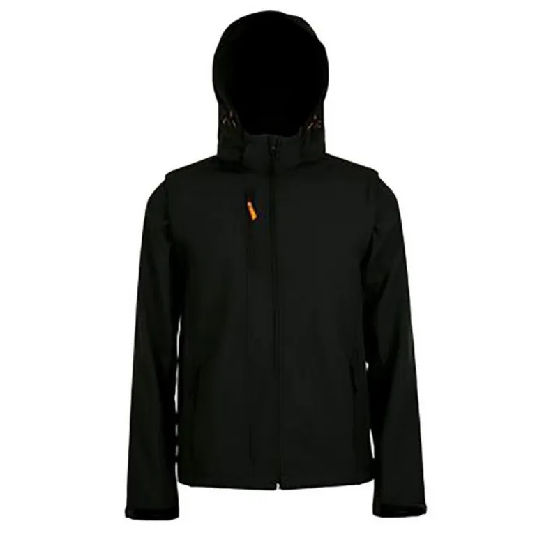 Sols Mens Transformer Pro Softshell Jacket (Black) - Size Medium