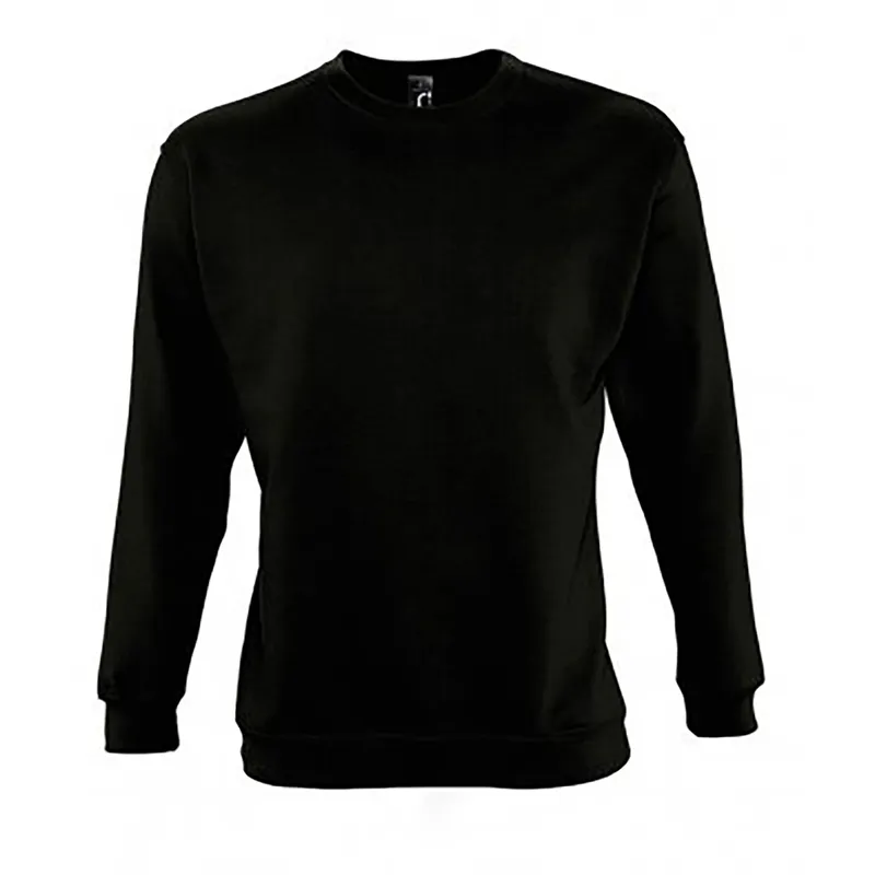 Sols Mens Unisex Supreme Sweatshirt (Black) - Size 2xl