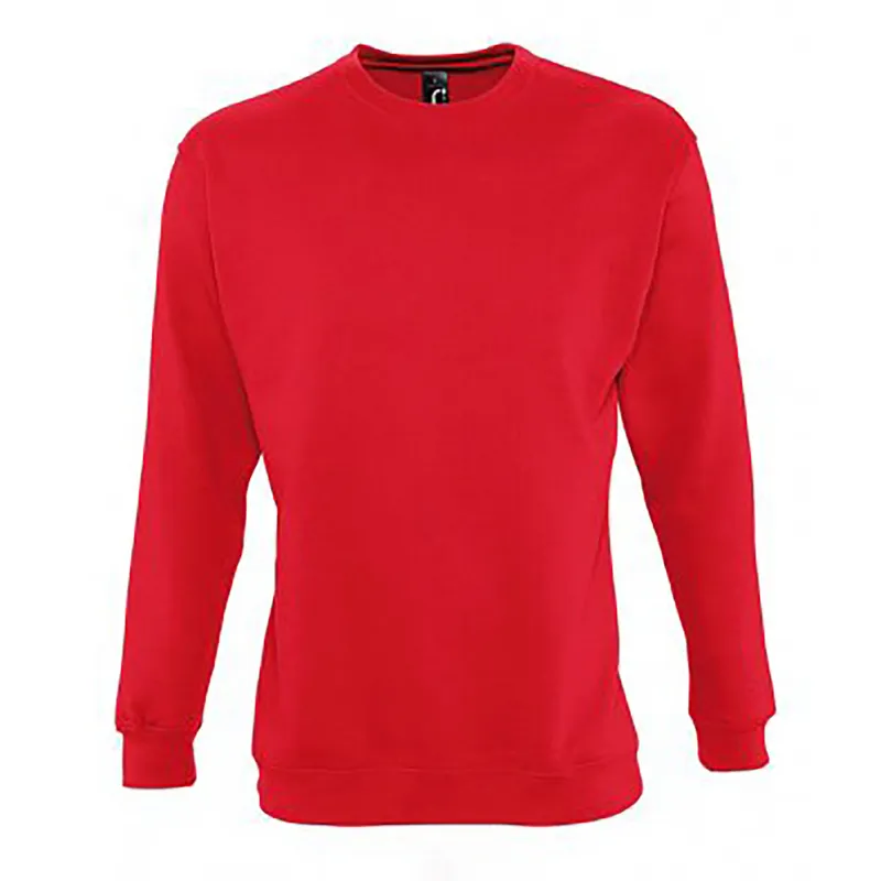 Sols Mens Unisex Supreme Sweatshirt (Red) - Size Medium