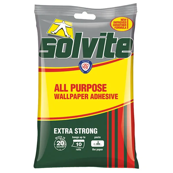 Solvite All Purpose Wallpaper Adhesive Paste 650g
