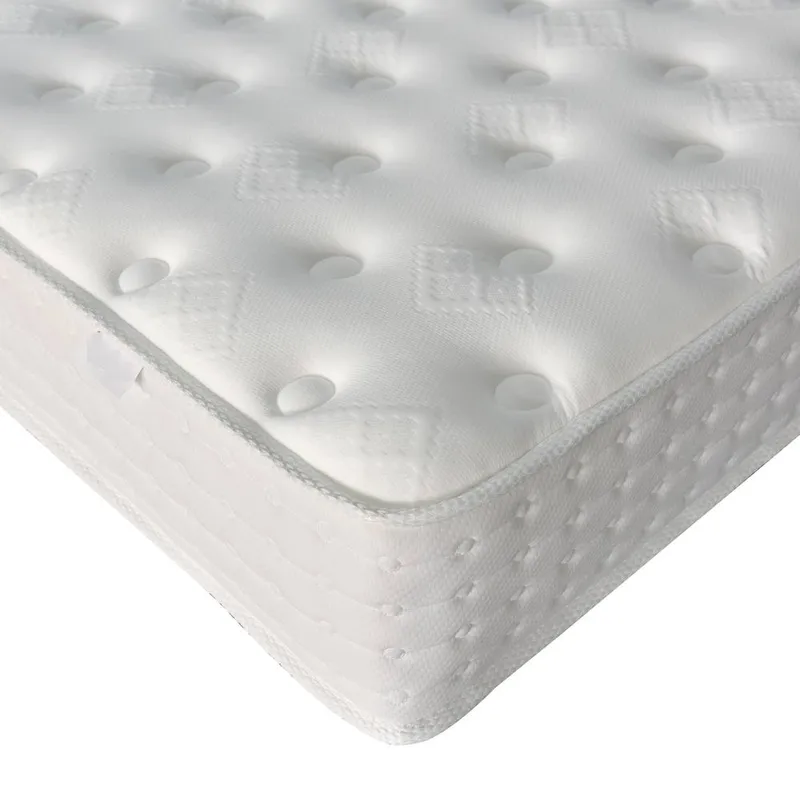 Somnior Pocket Core Rolled Mattress Memory Foam & Reflex Foam – In a Box in White Size: Small Double - White - Size: Small Double