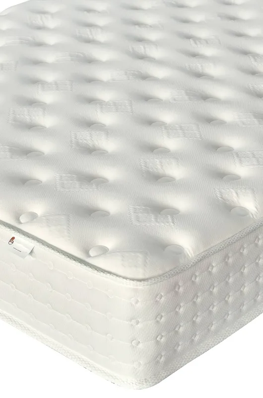 Somnior Pocket One Hybrid Memory Foam Rolled Mattress in a Box in White Size: Single - White - Size: Single