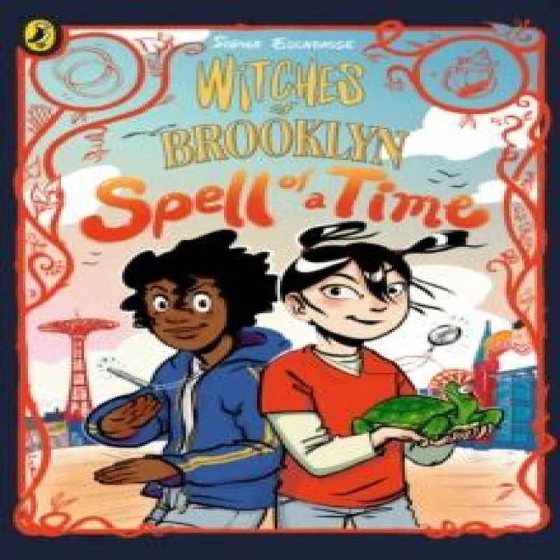 Sophie Escabasse Witches of Brooklyn: Spell of a Time Paperback Book Multicolor