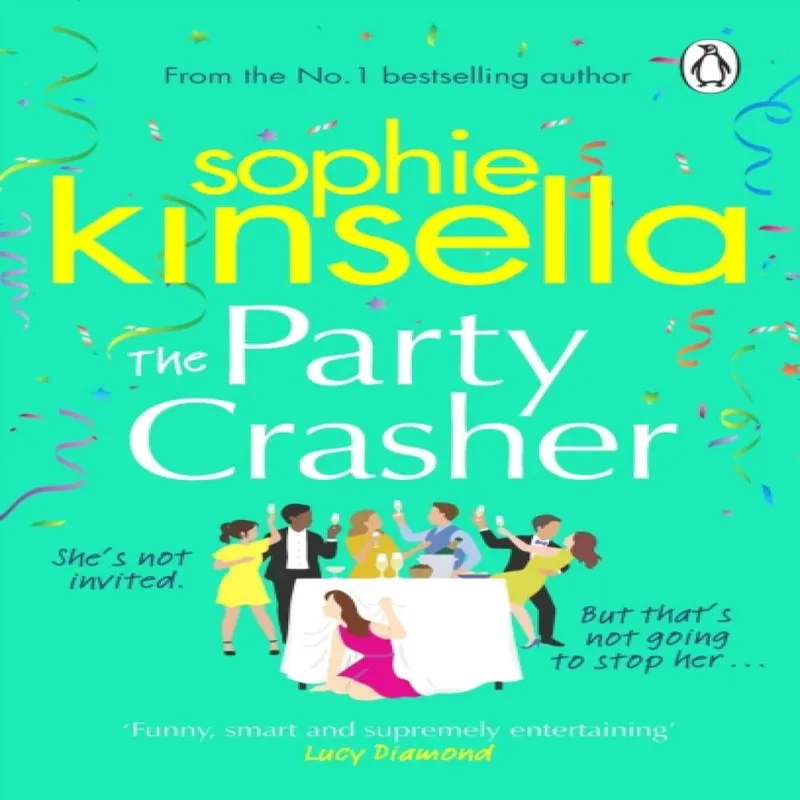 Sophie Kinsella The Party Crasher Paperback Book Multicolor