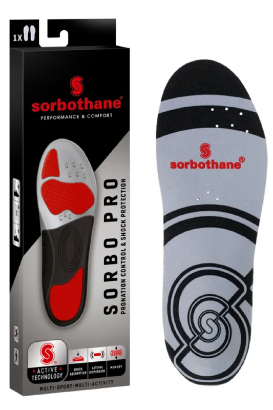 Sorbothane Sorbo Pro Unisex Total Control Insole - - Size: 9