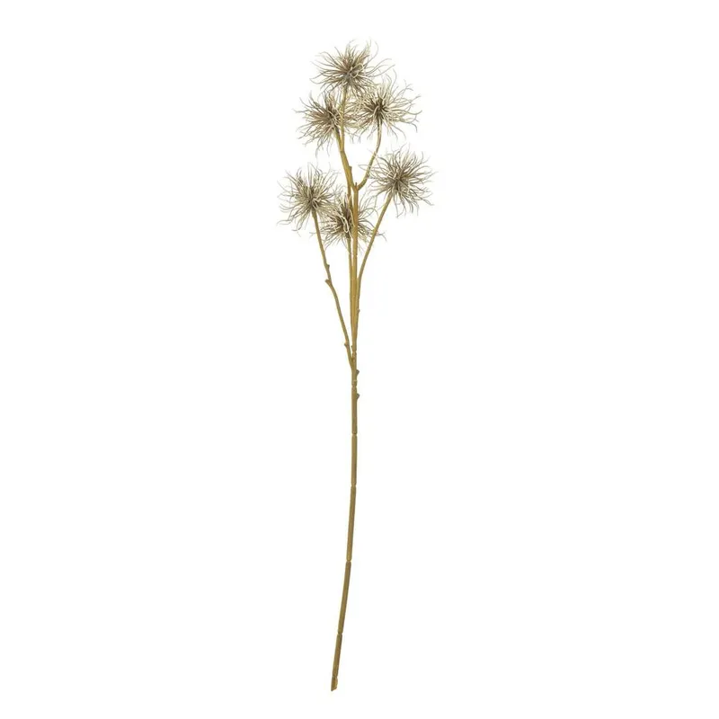 Sostter Brown Xanthium Faux Plant Stem - Brown