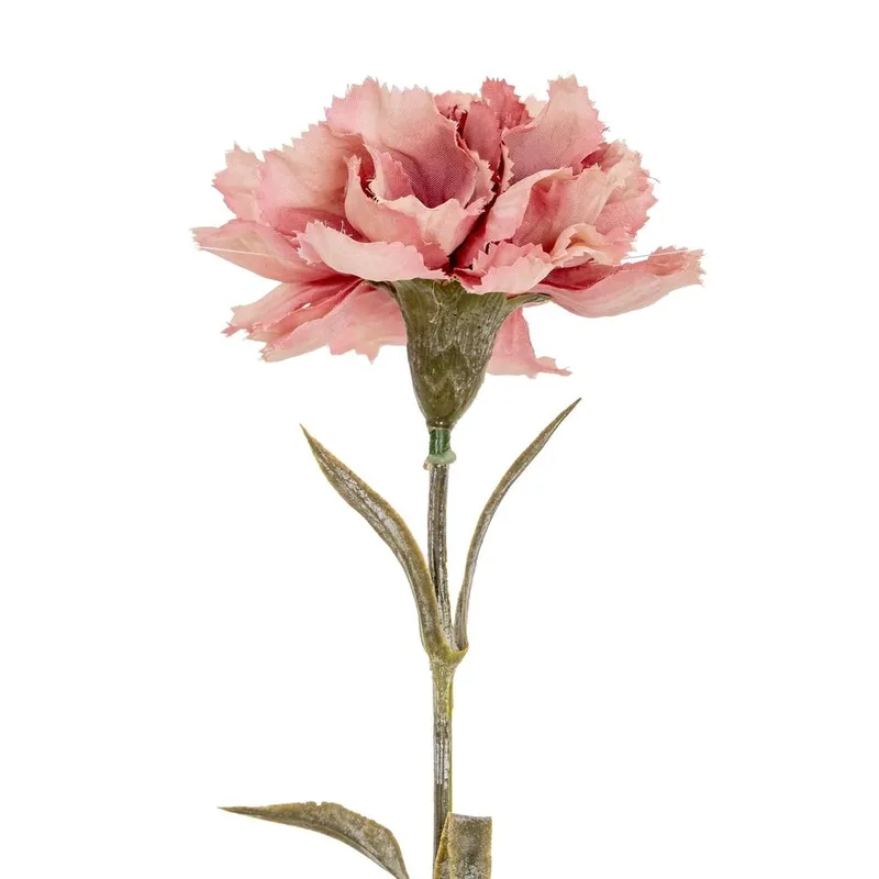 Sostter Pink Carnation Artificial Flower Stem - Pink - Size: One Size