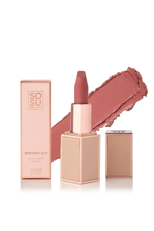 Debenhams Matte Lipstick 3.7g in Birthday Suit Matte - Birthday Suit Matte
