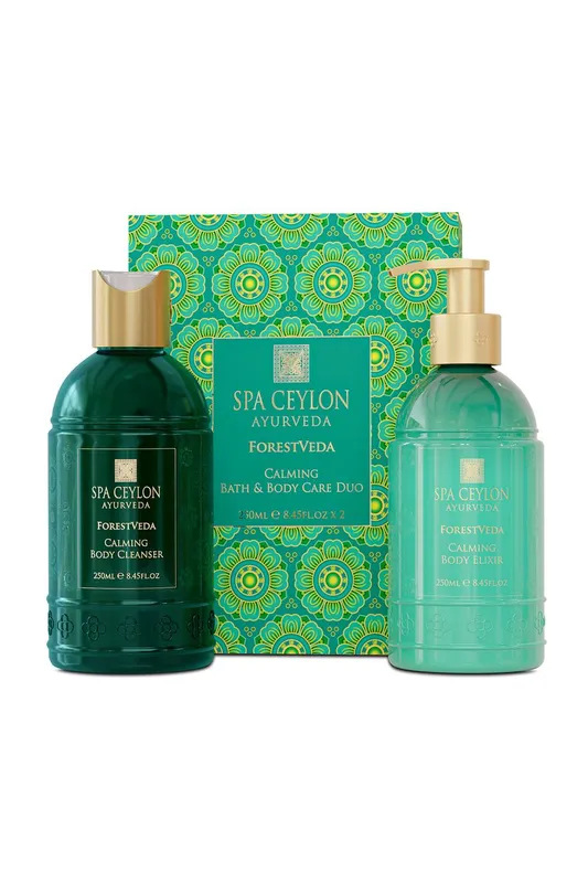 Spa Ceylon Forestveda Calming Bath & Body Care Duo in Green Size: 500ml - Green - Size: 500ml