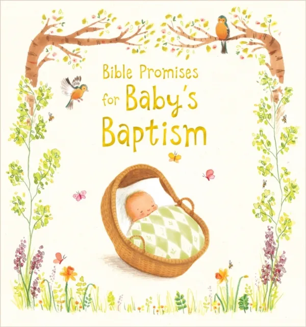 Sophie Piper Bible Promises for Baby's Baptism Hardback Book Multicolor