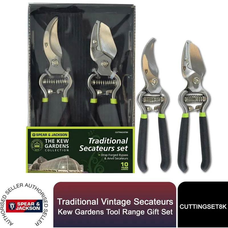Kew Gardens Vintage Secateurs Set