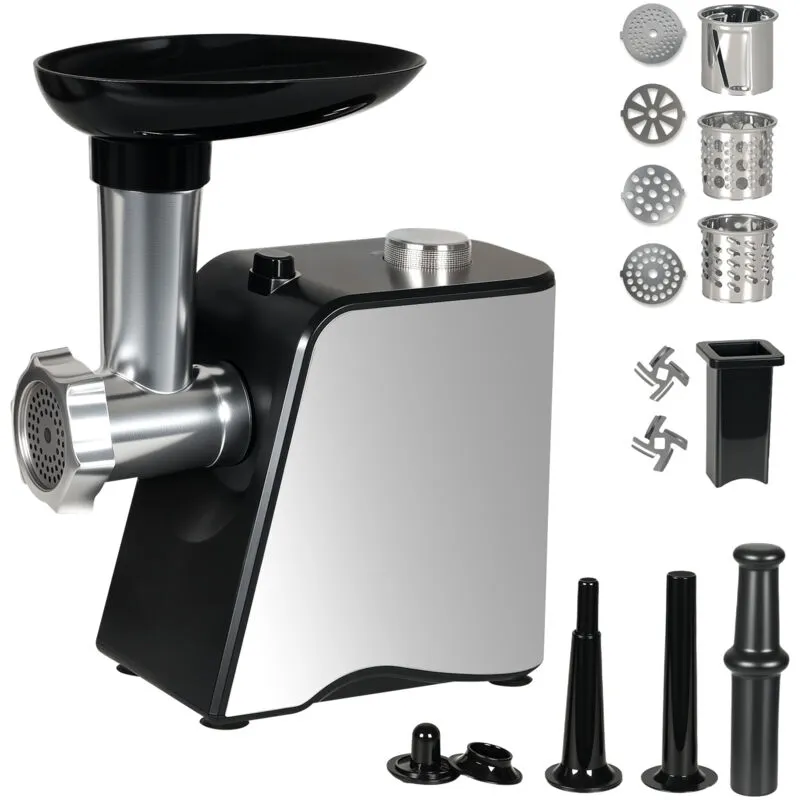 Spector 4-in-1 Electric Meat Grinder Mincer 2800W Sausage Filler Kibbe Maker
