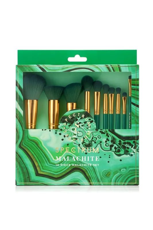 Spectrum 10 Piece Malachite Set in Green Green