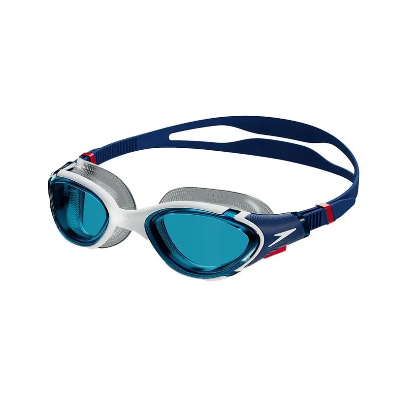 Speedo Biofuse 2.0 Swimming Goggles Ammonite Blue / White / Red / Blue One Size Men,Women