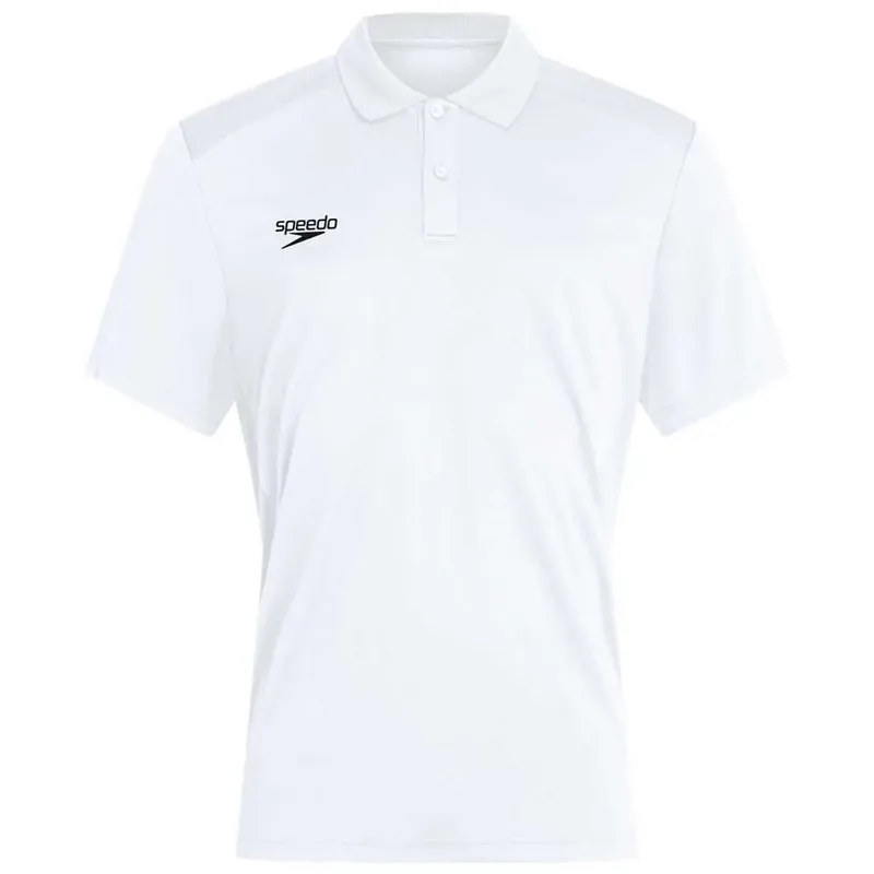 Speedo Club Dry Short Sleeve Polo White 14 Women