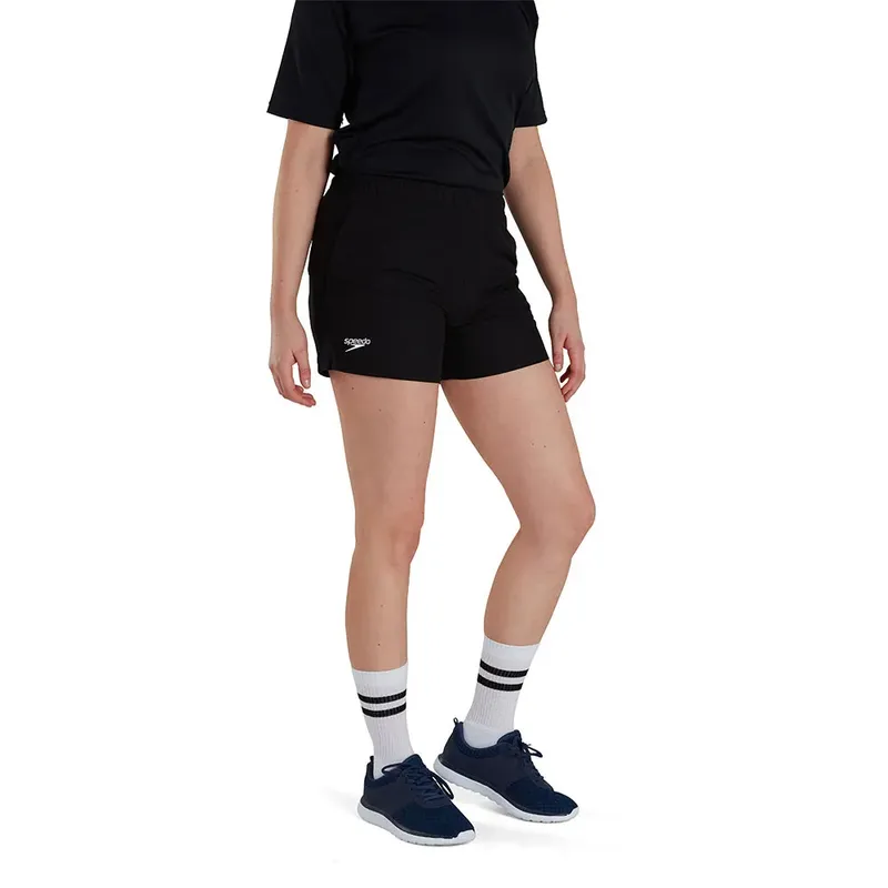 Speedo Club Shorts Black 10 Women