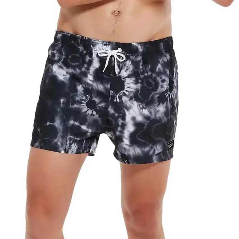 Speedo Digital Printed Leisure 14´´ Swimming Shorts Black / White L Men