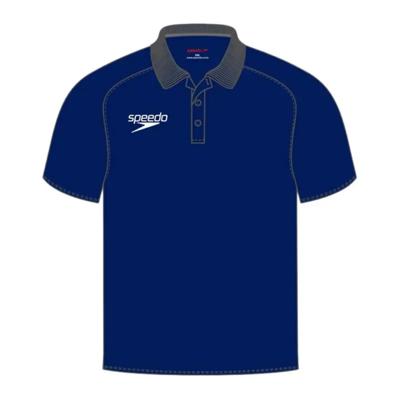 Speedo Dry Short Sleeve Polo Navy M Men