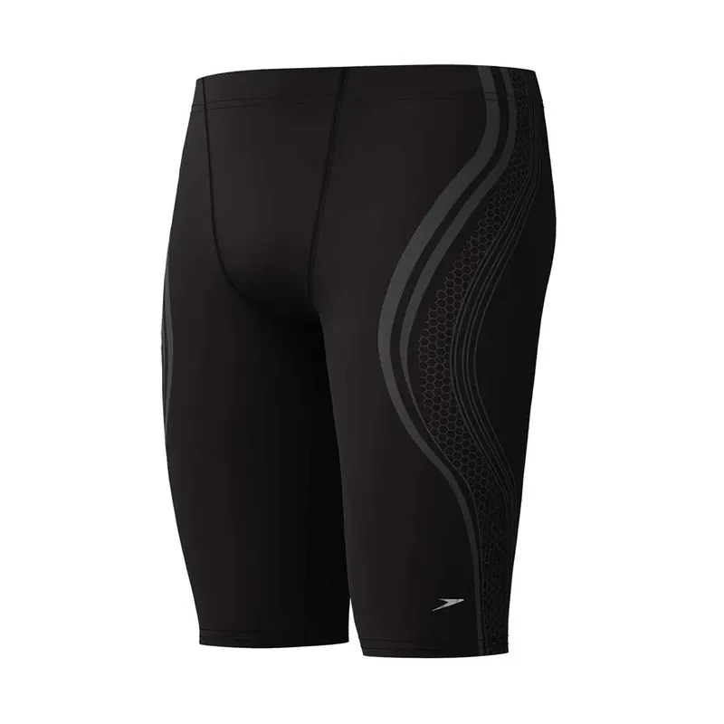 Speedo Printed Movement Jammer Black UK 38 Men