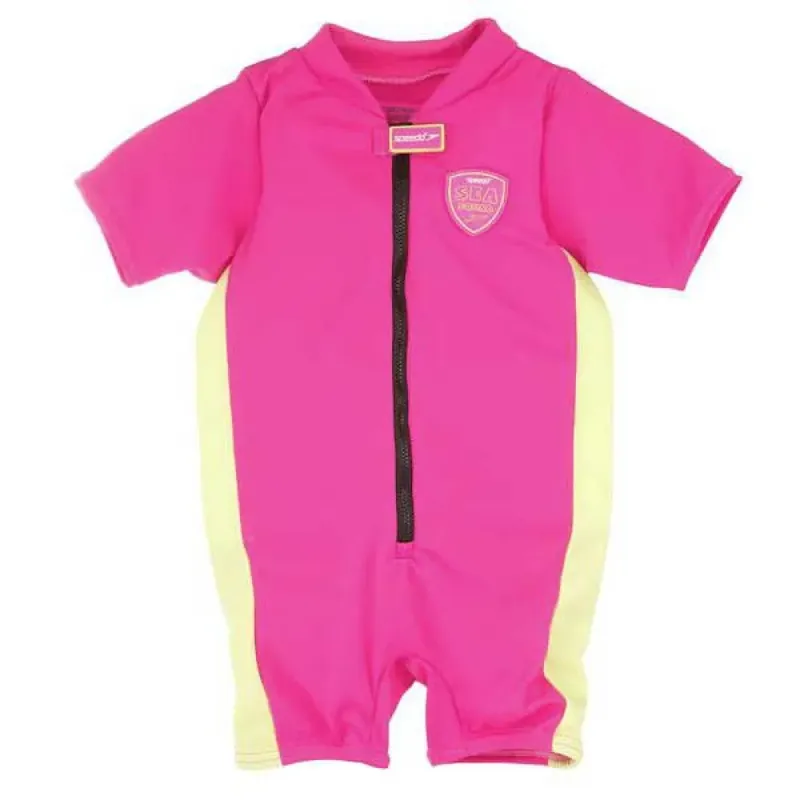 Speedo Sea Squad Floatsuit Pink / Green 5-6 Years unisex