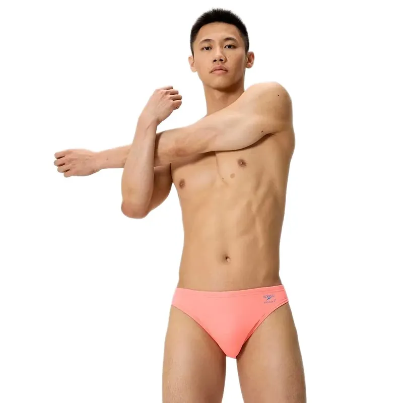 Speedo Solid Swimming Brief Neon Melon UK 36 Men