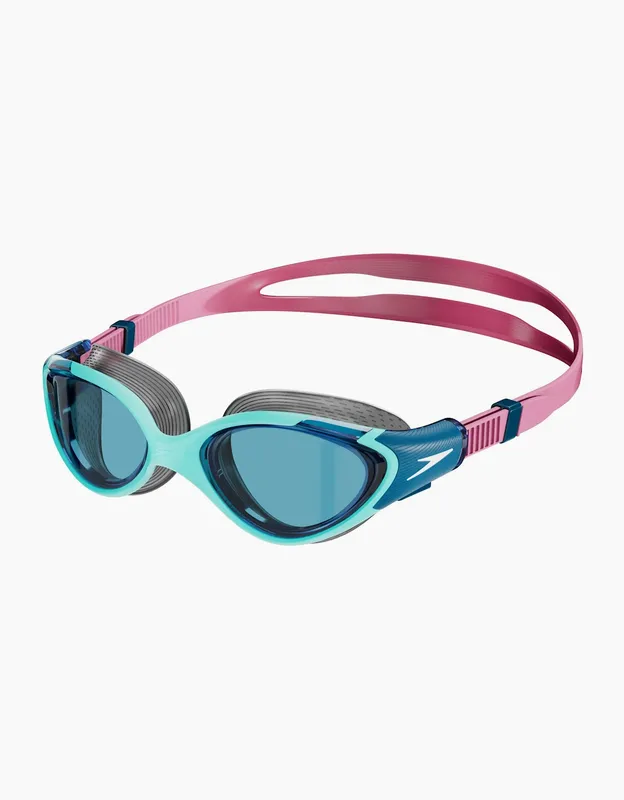 Speedo Womens/Ladies Biofuse 2.0 2024 Swimming Goggles - Blue/Multi - Size: One size
