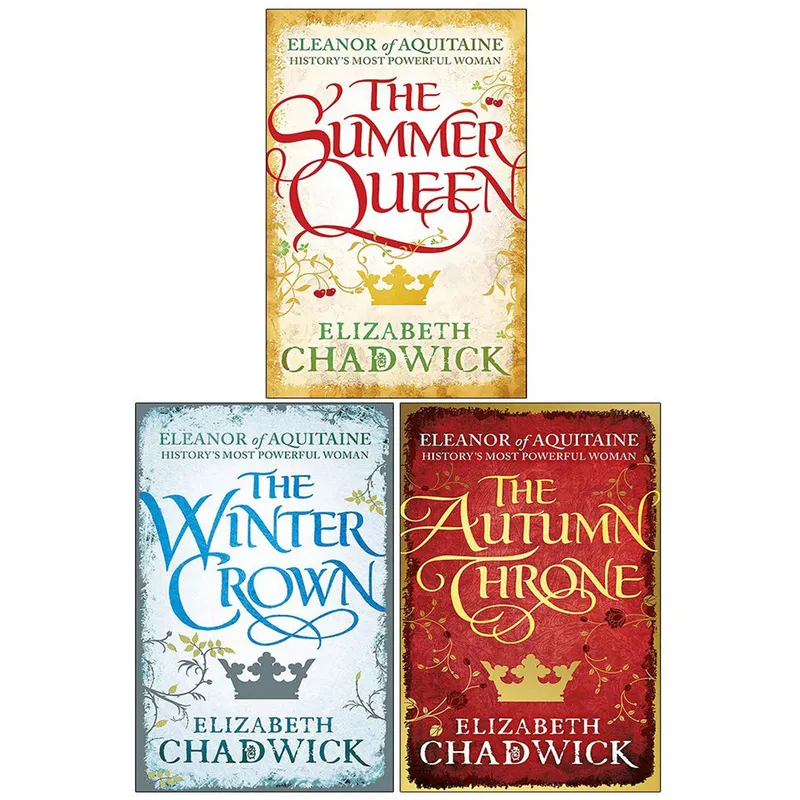 Sphere Eleanor Of Aquitaine Series 3 Books Collection Set By Elizabeth Chadwick