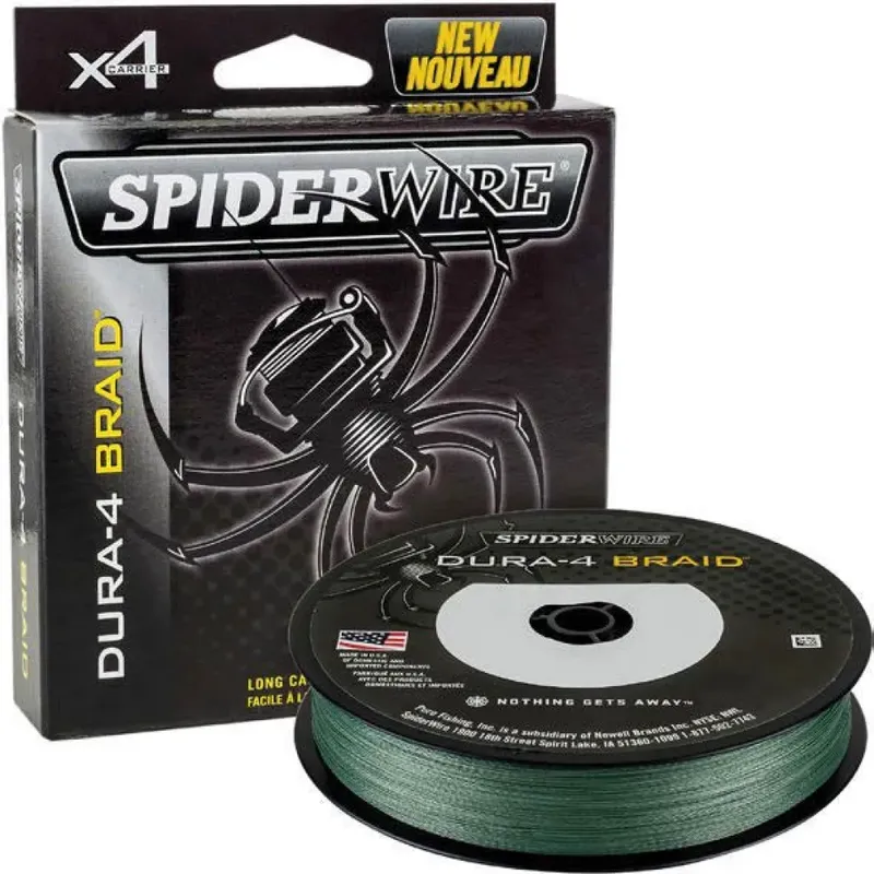 Spiderwire Dura 4 Braided Line 300 M Green 0.170 mm unisex