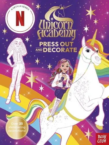 Spin Master Ltd. Unicorn Academy: Press Out and Decorate