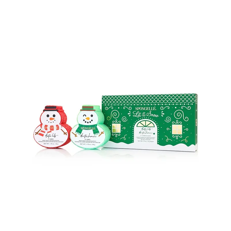 Spongelle Unisex Let It Snow Body Wash Buffer Multicolor female