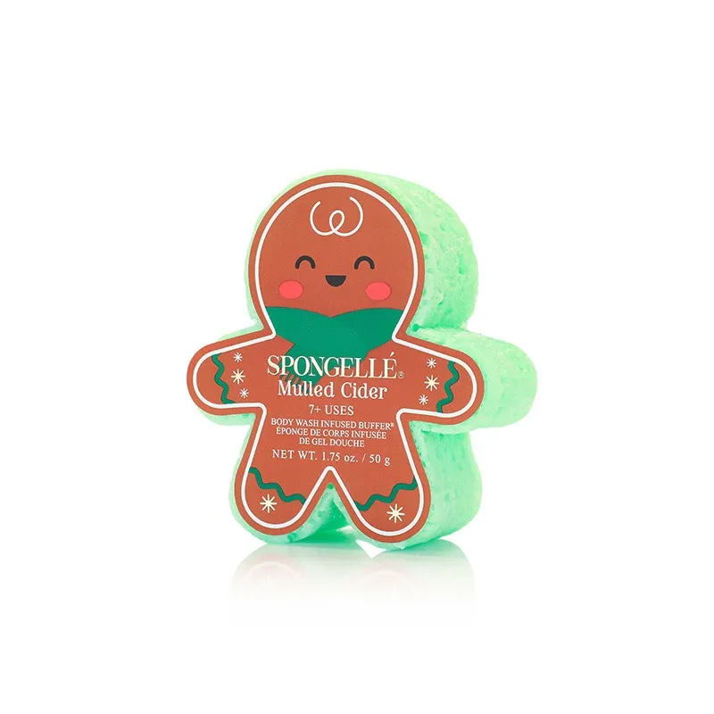 Spongelle Spongellé Mulled Cider Body Wash Infused Buffer, 50g