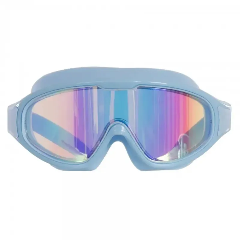 Squba Mirror Swimming Mask Light Blue One Size Men,Women