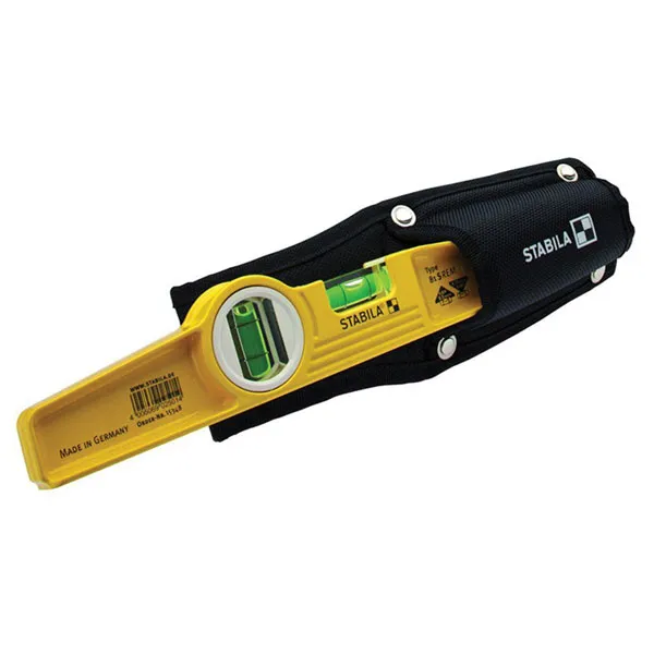 Stabila 81S Magnetic Torpedo Spirit Level and Holster 10" / 25cm