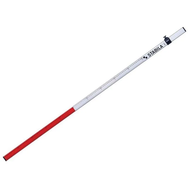 Stabila 07468 NL Telescopic Levelling Rod 2.4m
