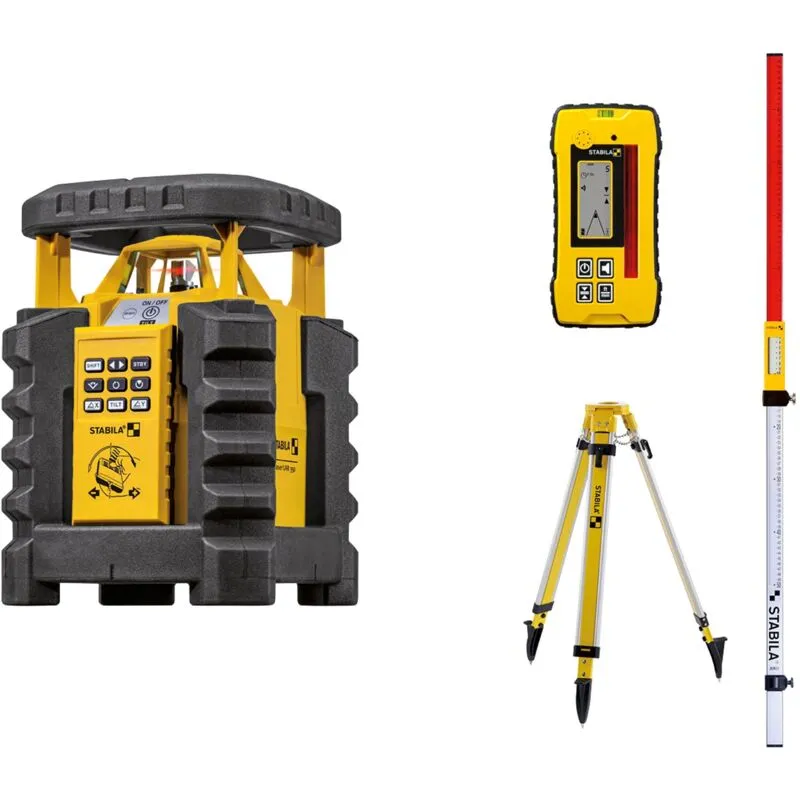 Stabila Lar 350 Rotation Laser Level and Tripod Set