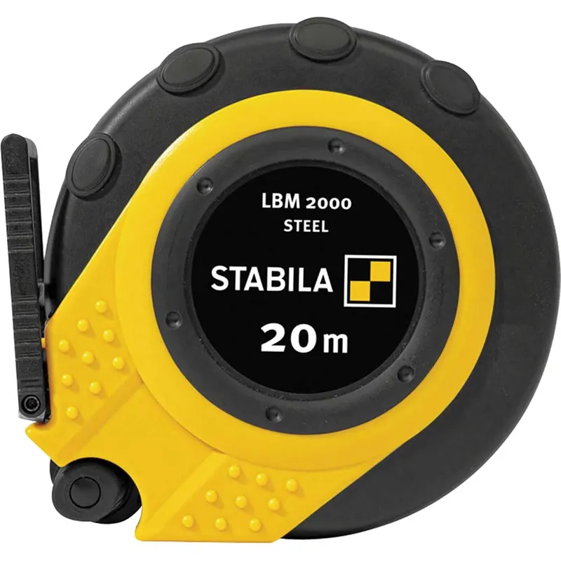 Stabila Lbm 2000 Closed Steel Tape Measure Metric 20m 13mm