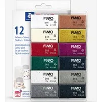 Staedtler : Fimo : Effect : Colour Pack 12 Half Blocks