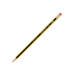 Staedtler Noris 122 Rubber Tipped HB Pencil (12 Pack) 122-Hbrt
