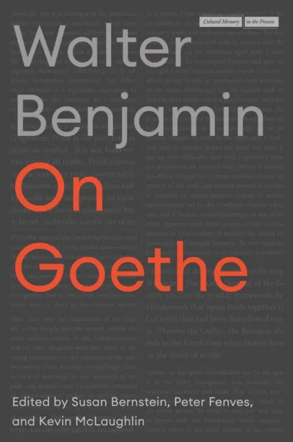 Stanford University Press On Goethe