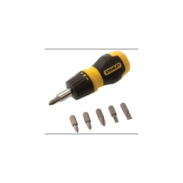 Stanley Multibit Stubby Bit Screwdriver