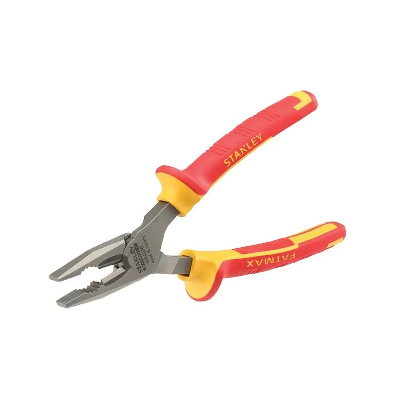 Stanley Fatmax Combination Pliers Vde 165Mm in Red Red