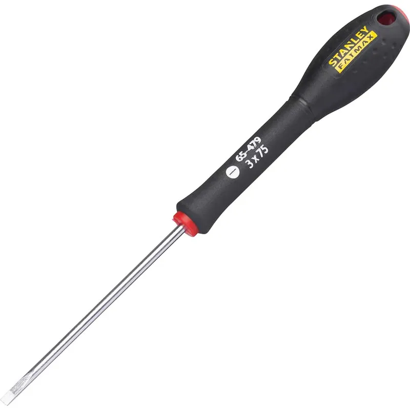 Stanley FatMax Flared Slotted Screwdriver 3mm 75mm